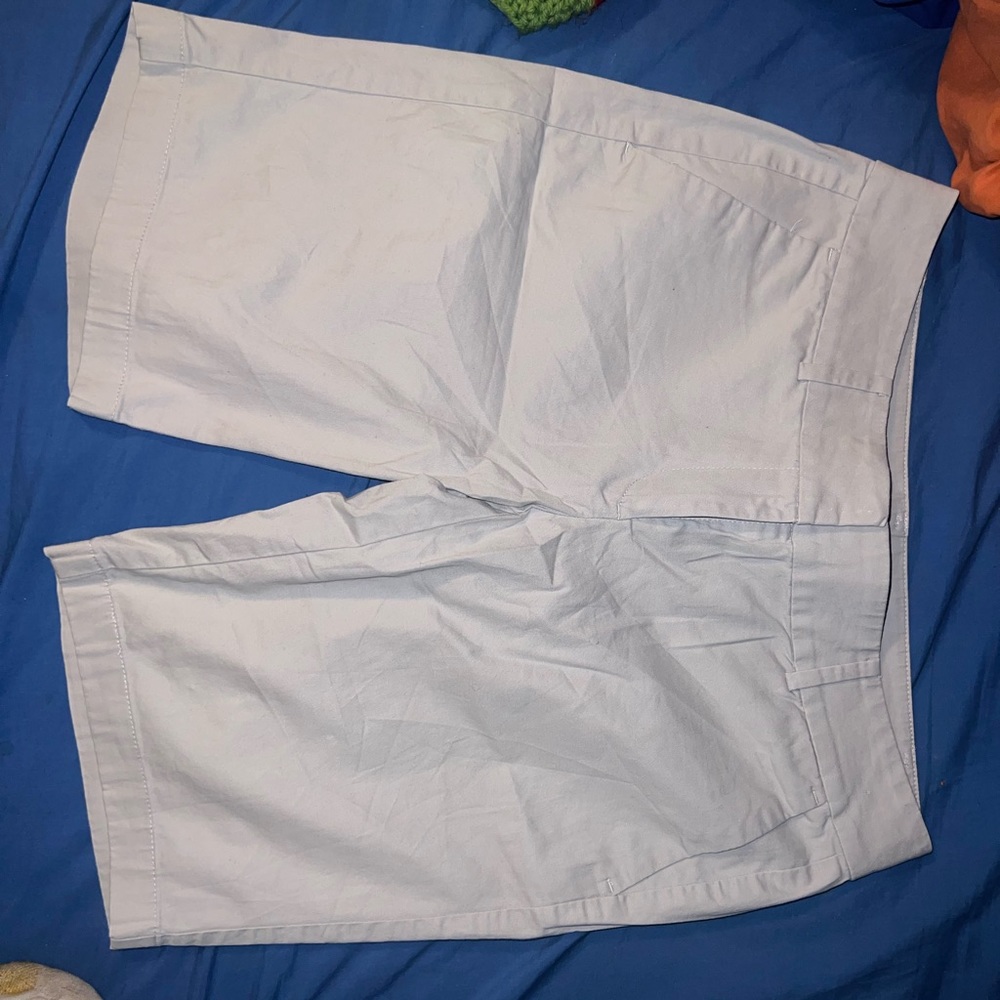 Grey Ann Taylor knee shorts